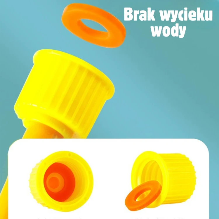 Detal grafiki UFO MONSTER na plecaku WOOPIE — kolorowy nadruk i wyraźna tekstura materiału