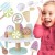 TOOKY TOY — Drewniane lody magnetyczne na stojaku, kolorowy zestaw do zabawy i serwowania