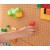 Plansza montażowa z elementami STEM z zestawu MASTERKIDZ — układ przykładowej konstrukcji edukacyjnej