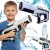 WOOPIE Elektryczny Pistolet Na Wodę Automatyczny Blaster — widok z przodu, zbiornik i dysza widoczne