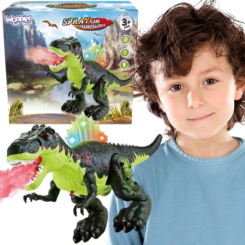 Chodzący Dinozaur Tyrannosaurus Rex WOOPIE z efektami świetlnymi i dźwiękowymi, idealny na prezent