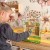 Profil torby z uchwytem i zapięciem — przenośny zestaw Mini ZOO marki TOOKY TOY przygotowany do zabierania