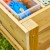 Detal łączeń drewnianych MASTERKIDZ — zbliżenie na mocowania i wykończenia stołu edukacyjnego