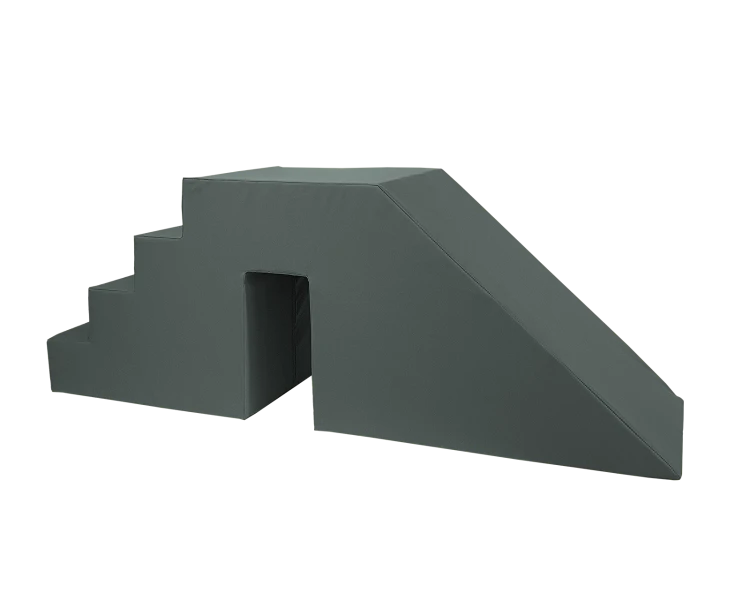 NC228_K, NC344_K Schody ze zjeżdżalnią graphite 1.png