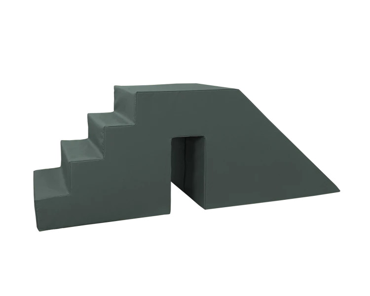 NC228_K, NC344_K Schody ze zjeżdżalnią graphite.png