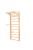 Ujęcie ukazujące szerokość 80 cm i boczne profile o szerokości 10 cm drabinki OvalWood 220 cm