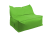 NC587 Kanapa pufa z oparciem apple green bok.png