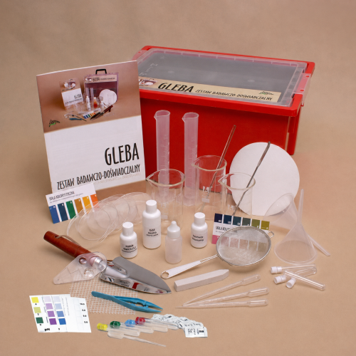 Gleba Plus – zestaw doświadczalny z kartami pracy