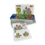 Magnetic Mini Tiles pokazane podczas składania prostej konstrukcji 3D; elementy łączą się magnesami na krawędziach
