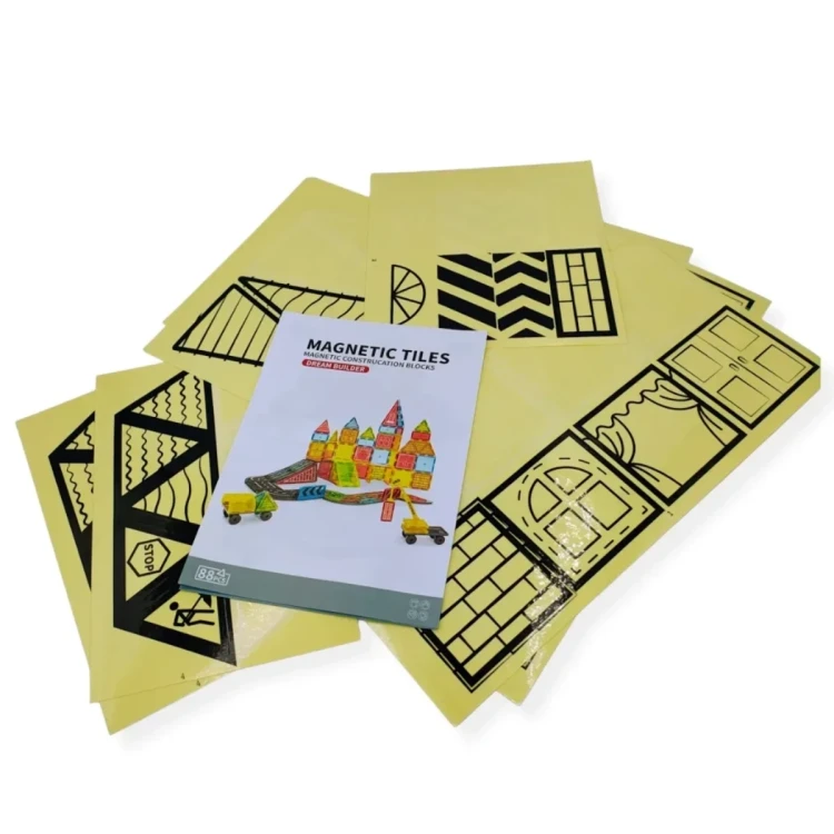 Opakowanie zestawu Magnetic Tiles XL z oznaczeniem liczby elementów 88 oraz informacją o rekomendowanym wieku od 3 lat.