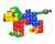Zestaw klocków Klix Cubes z widocznymi kolorowymi elementami i kołami