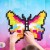 Opakowanie zestawu Klocki Meli Minis Rainbow z widoczną liczbą elementów 500 oraz grafiką planszy wzorcowej.