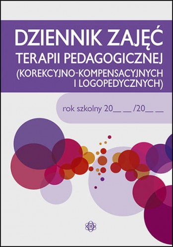 Dziennik zajęć terapii pedagogicznej Harmonia w formacie A4 z miękką oprawą