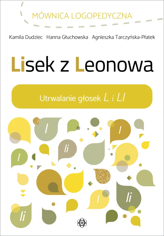 Lisek z Leonowa HARMONIA - okładka książki do utrwalania głosek L i LI