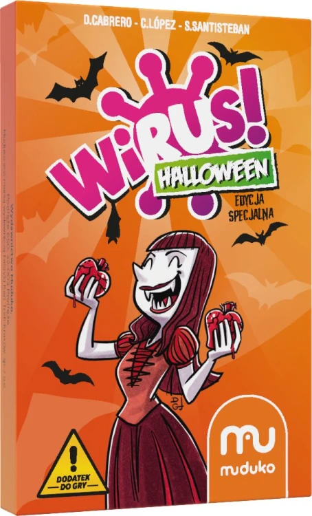 Dodatek Wirus! Halloween MUDUKO - zestaw kart z halloweenowym motywem