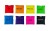 Zbliżenie na materiał i nadruk woreczka Akson COLOURS — miękka tkanina i wyraziste barwy w detalu