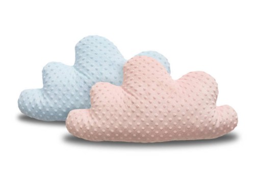 Dream Pillow poduszka CHMURKA plusz minky 60 X 40 cm 1 szt. — BŁĘKITNY