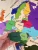 Mapa Europy EDUBOBO z kolorowymi wyjmowanymi elementami i flagami, edukacja dzieci