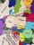 Drewniana mapa Europy EDUBOBO z widocznym bawełnianym woreczkiem i elementami