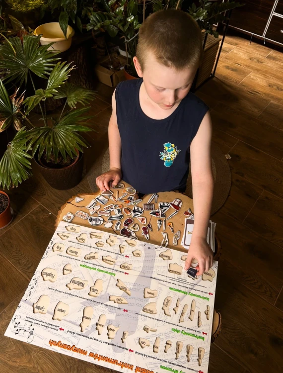 Zestaw kart edukacyjnych EDUBOBO z informacjami o instrumentach muzycznych i ich historii