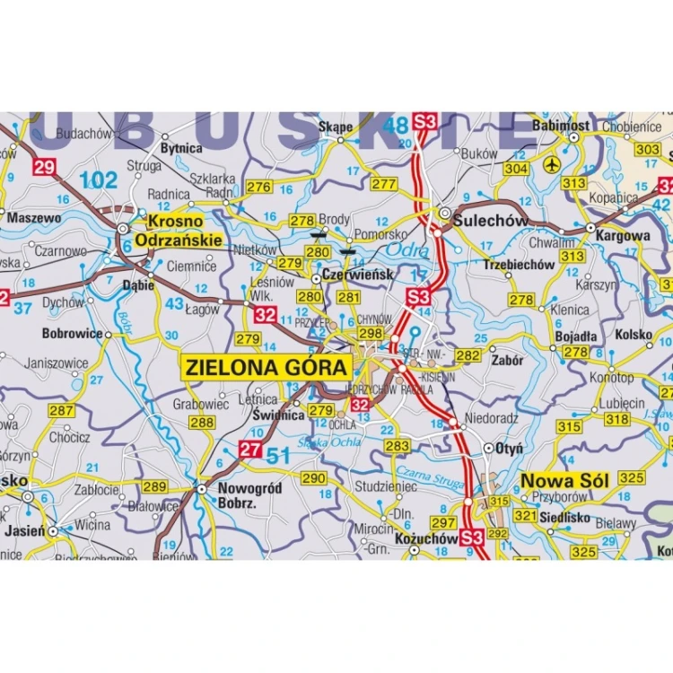 Mapa magnetyczna z zestawem montażowym i instrukcją w komplecie KARTA