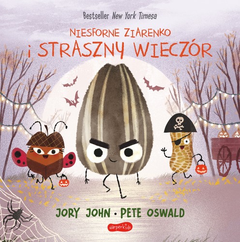 Niesforne Ziarenko i straszny wieczór 3+ HARPERKIDS