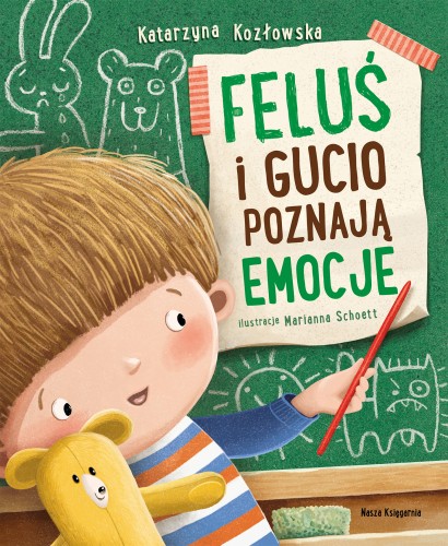 Feluś i Gucio poznają emocje – książka dla dzieci NASZA KSIĘGARNIA