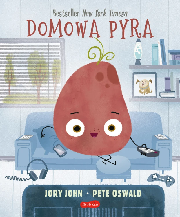 Okładka książki Domowa Pyra. Smaczna Banda i emocje autorstwa Jory’ego Johna z ilustracjami Pete’a Oswalda