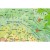 Mapa magnetyczna Polski KARTA — fragment z rzekami i kanałami w skali 1:750 tys.