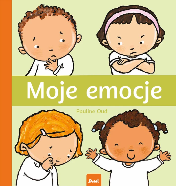 Interaktywna książka edukacyjna Moje emocje marki DEBIT w formacie 22,5 × 22,5 cm