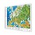 Mapa edukacyjna Europa w obrazkach 148x100 cm wydawnictwa KARTA z możliwością wpinania znaczników i aluminiową ramą