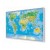 Mapa korkowa Świat Młodego Odkrywcy 140x100 cm KARTA z aluminiową ramą i narożnikami