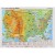 Mapa fizyczna Stanów Zjednoczonych 160x120 cm w aluminiowej ramie wydawnictwa KARTA