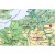 Mapa fizyczna Europy z zaznaczeniem gór, lodowców i wulkanów
