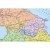 Polityczna mapa korkowa Europy 148x98 cm KARTA z widocznymi granicami państw