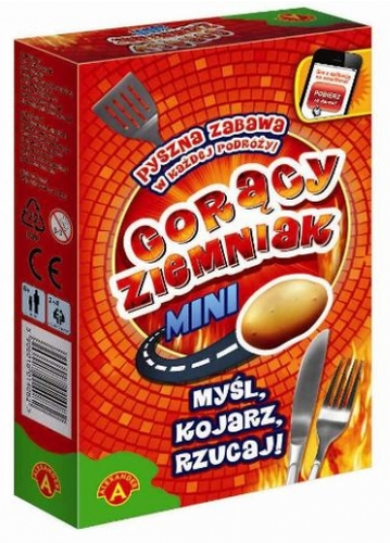Gorący Ziemniak Mini gra ALEXANDER - pudełko i elementy