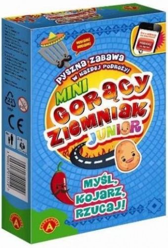 Gra Gorący Ziemniak Junior Mini ALEXANDER - zestaw z planszą i pionkami do dynamicznej gry rodzinnej