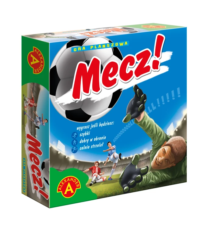 Gra planszowa Mecz Alexander - plansza i elementy do gry