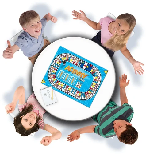 Plansza do gry Activity junior PIATNIK z kolorowymi polami i klepsydrą