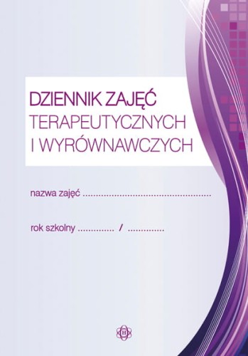 Dziennik zajęć terapeutycznych i wyrównawczych HARMONIA okładka w formacie A4
