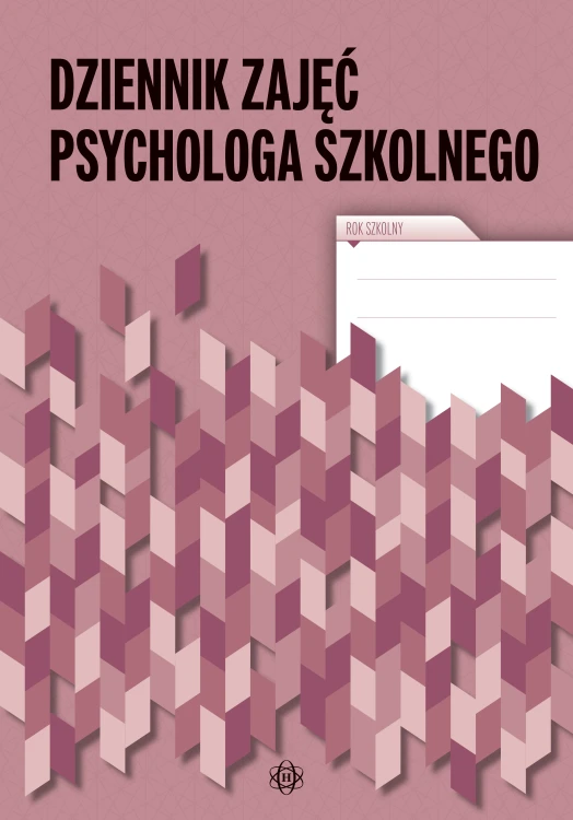 Dziennik zajęć psychologa szkolnego HARMONIA w formacie A4, widok okładki