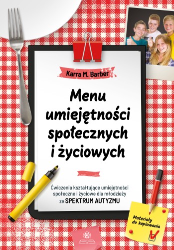 Menu umiejętności społecznych i życiowych HARMONIA okładka książki