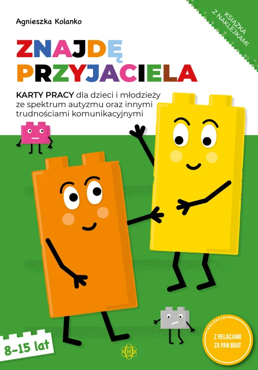Znajdę przyjaciela – karty pracy o przyjaźni HARMONIA, okładka publikacji