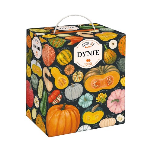 Puzzle Dynie 1000 elementów CZUCZU - efektowna ilustracja z motywem jesiennych dyń