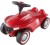 Widok jeździka BIG Bobby Car Neo Red z przodu z uchwytem holowniczym