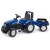 Widok ogólny na traktor na pedały New Holland T8 FALK z boku