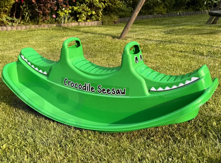 Krokodyl WOOPIE – bujak dwumiejscowy dla dzieci z uchwytami