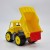 Wywrotka BIG Power Worker Mini w ruchu – stabilna i łatwa do manewrowania