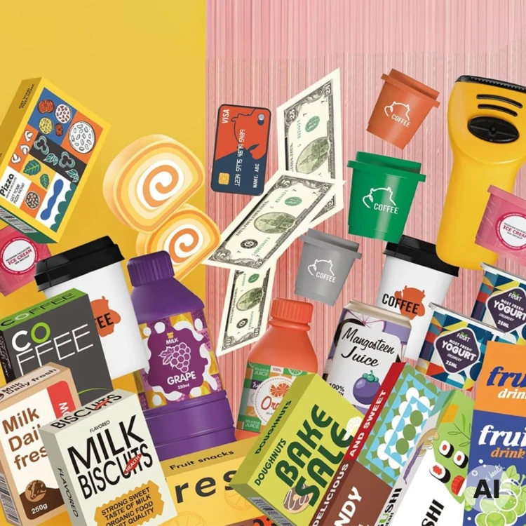 Detal ekspresu do kawy z funkcją nalewania w Mini Market WOOPIE