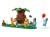 Widok szczegółów pokoju zabaw i ogrodu w zestawie LEGO Bluey Dom rodzinny Blue 11203